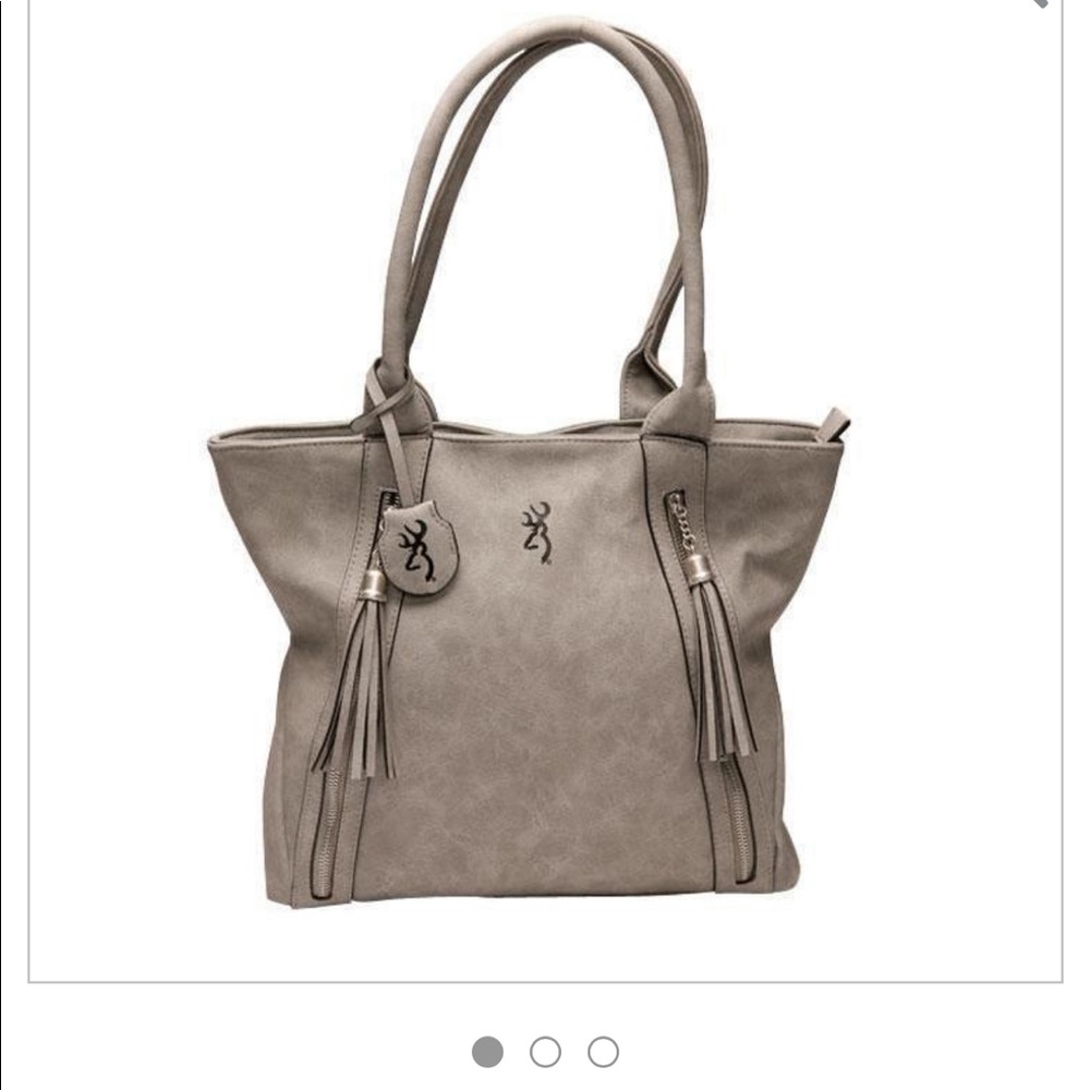 Gray Alexandria Browning Concealed Carey Purse